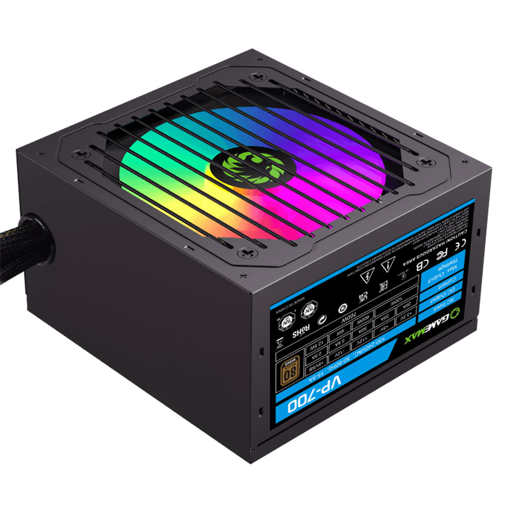 Fuente Gamemax 700W VP-700 80+ Bronze RGB