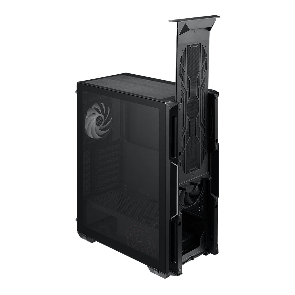 Gabinete Adata XPG Starker Air TG Con Coolers x2 ARGB Negro