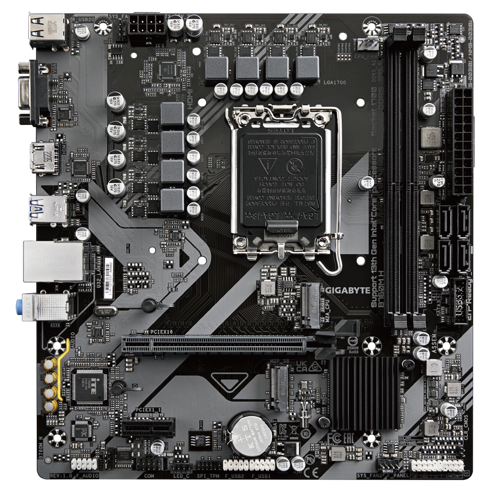 Motherboard Gigabyte B760M-H DDR5 S1700