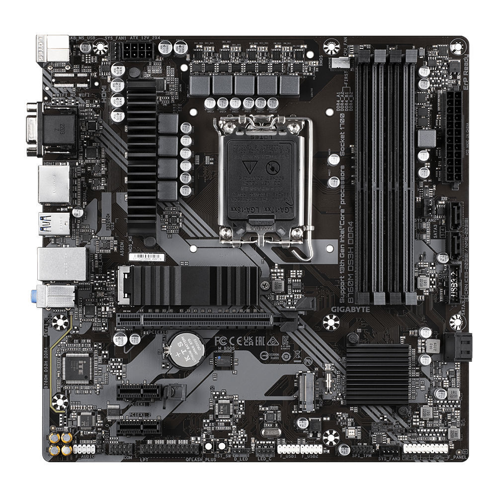 Motherboard Gigabyte B760M DS3H DDR4 S1700