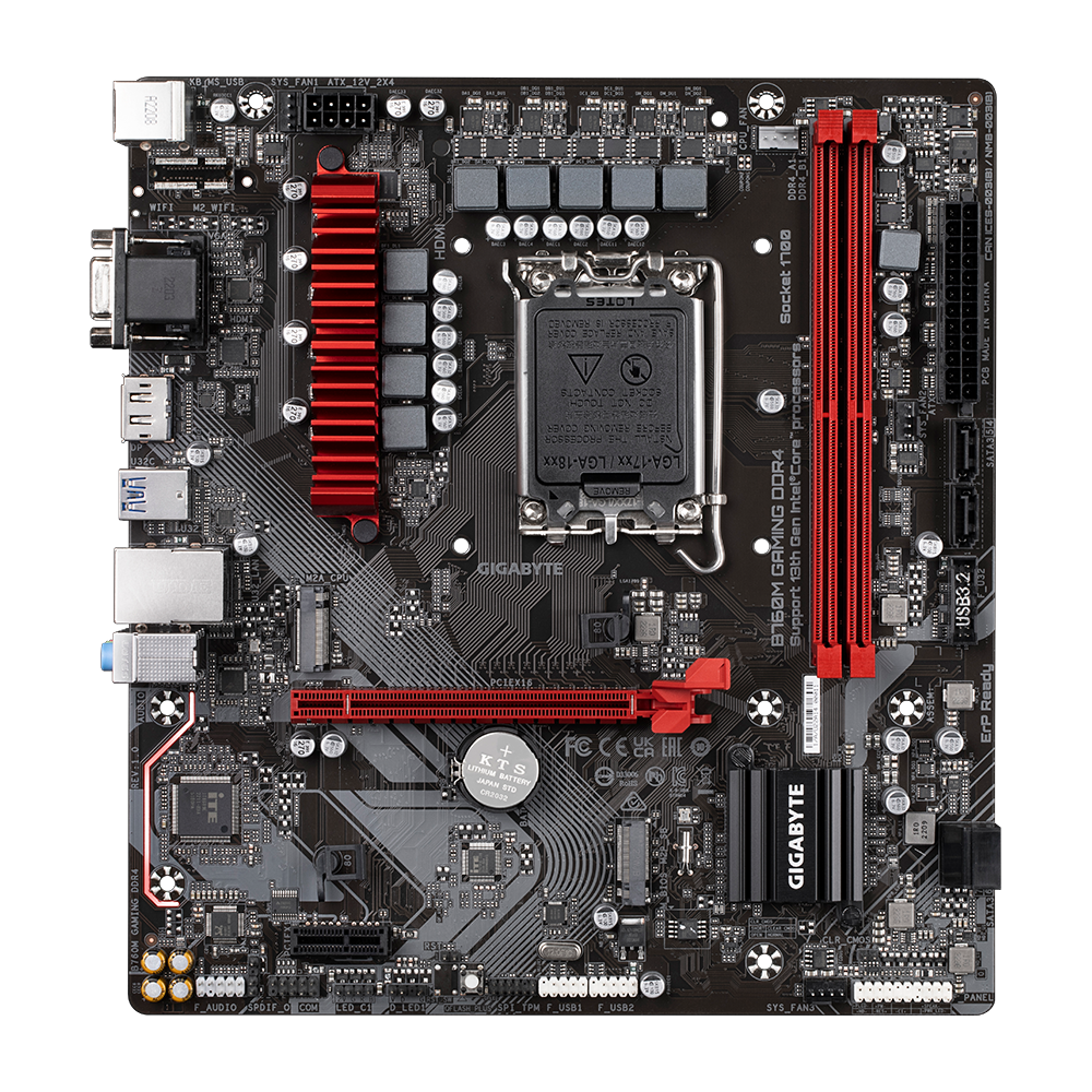 Motherboard Gigabyte B760M Gaming DDR4 S1700