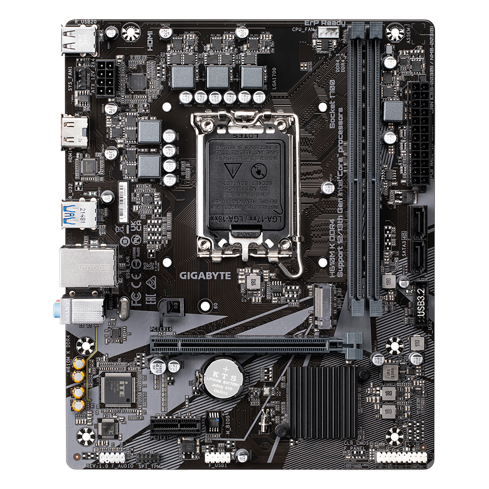 Motherboard Gigabyte H610M K DDr4 LGA1700