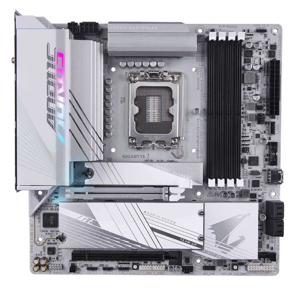 Motherboard Gigabyte B760M Aorus ELite X AX S1700 DDR5