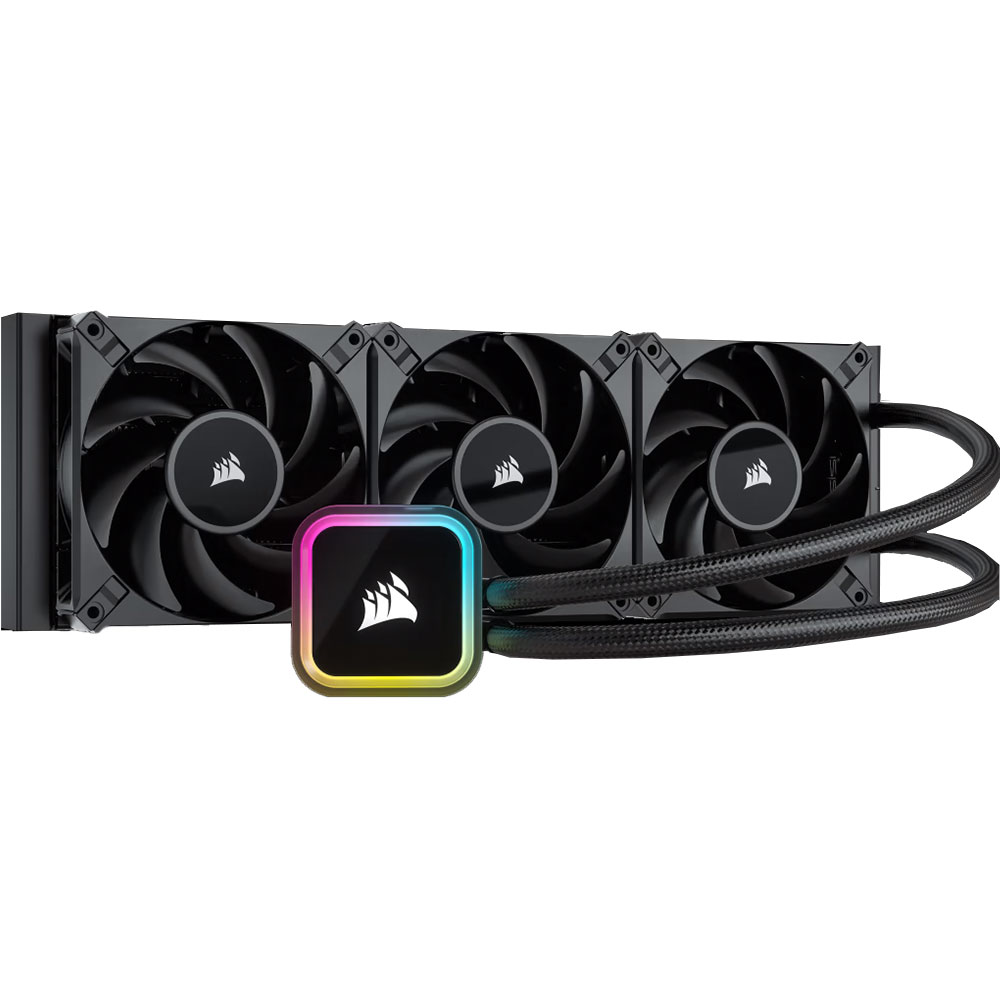 Water Cooler Corsair Icue H150I RGB Ellite 360 Black