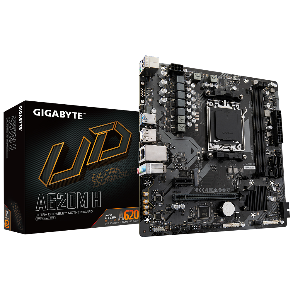 Motherboard Gigabyte A620M H AM5 Box AM5