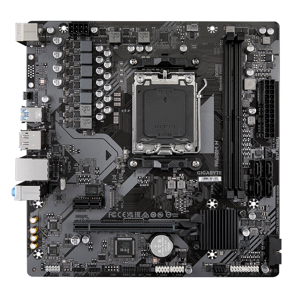 Motherboard Gigabyte A620M H AM5 Box AM5