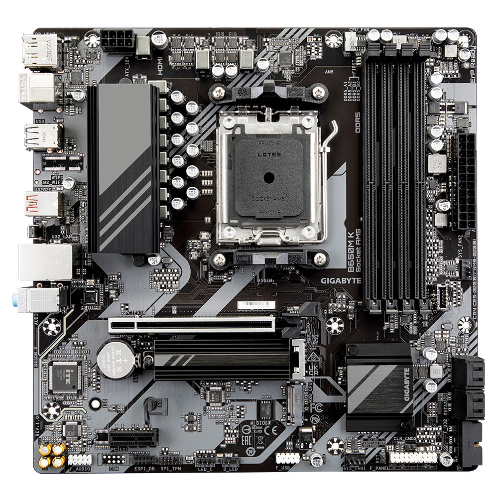 Motherboard Gigabyte B650M K DDR5 Box AM5