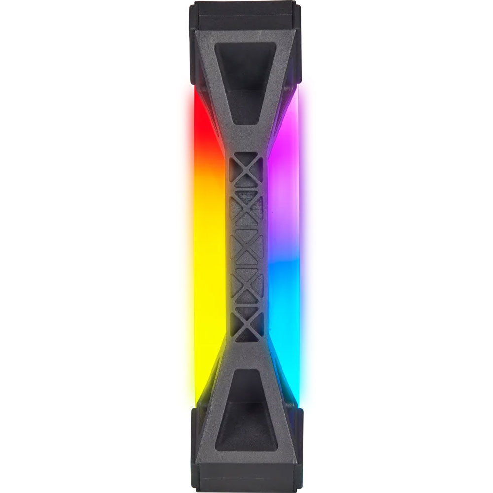 Fan Cooler Corsair QL120 Icue RGB PWM Pack X3 C/Lightning Node Core