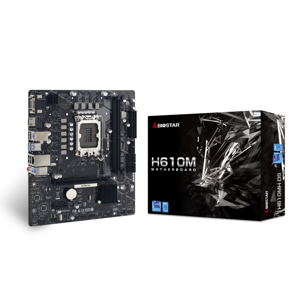 Motherboard Biostar Prime H610MH D5 Box M-ATX S1700