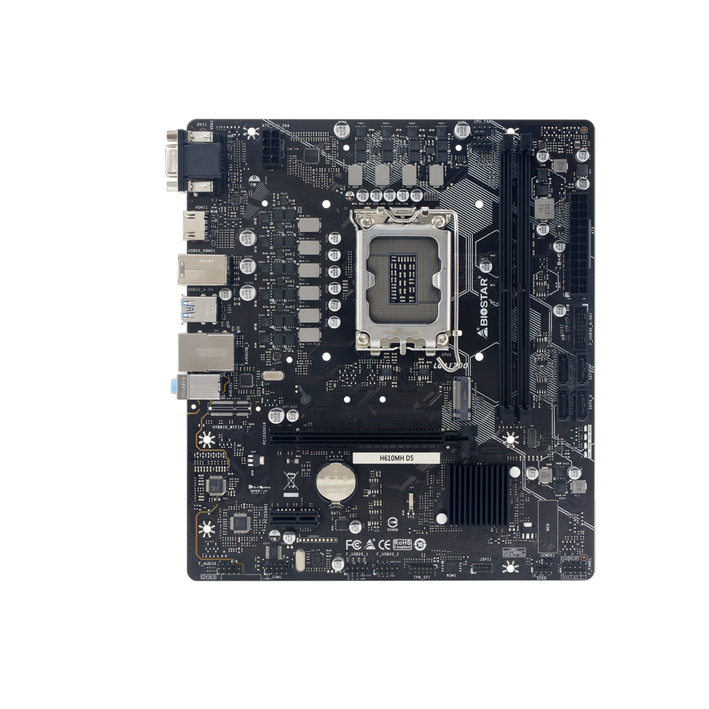 Motherboard Biostar Prime H610MH D5 Box M-ATX S1700