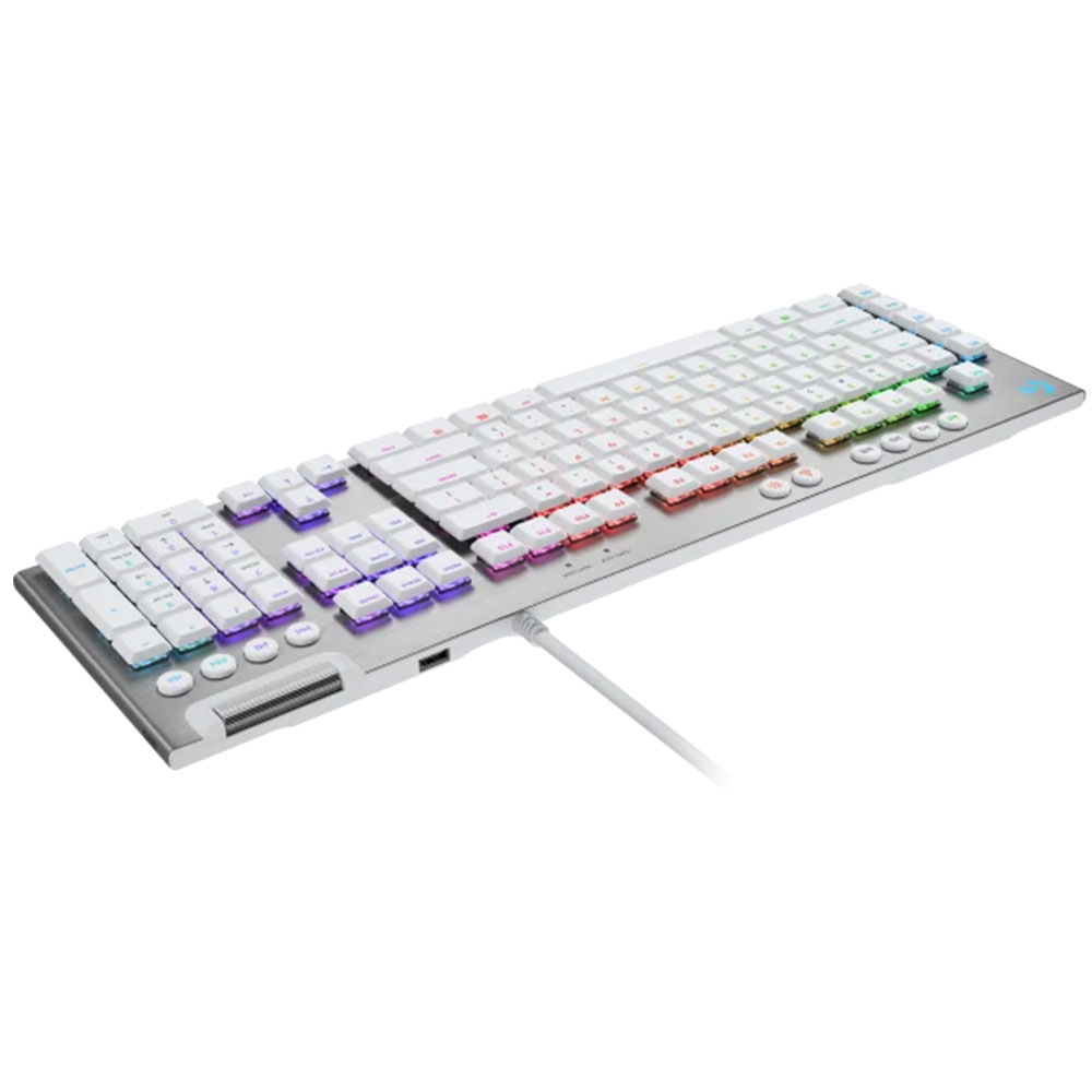 Teclado Logitech G G815 RGB Lightsync White GL Tactil Brown