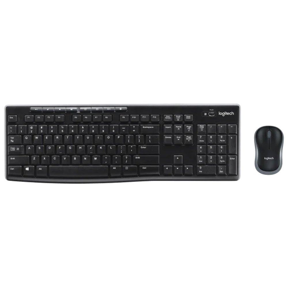 Kit Teclado y Mouse Inalambrico Logitech Mk270