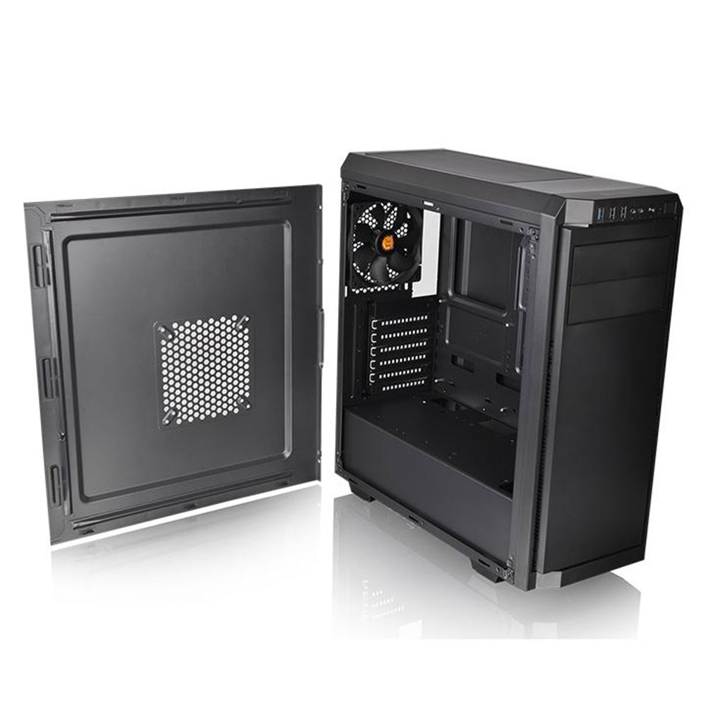 Gabinete Thermaltake V100 Perforated C/Fan Black