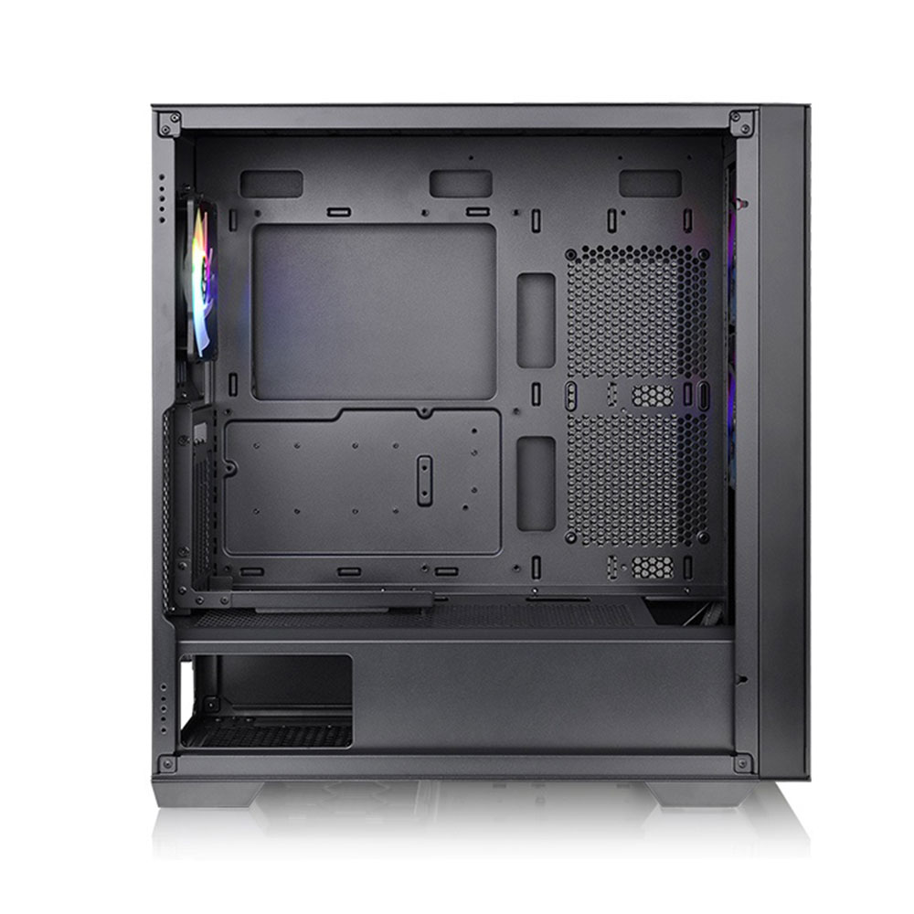 Gabinete Thermaltake Divider 370 TG C/Coolers x3 ARGB PWN Black