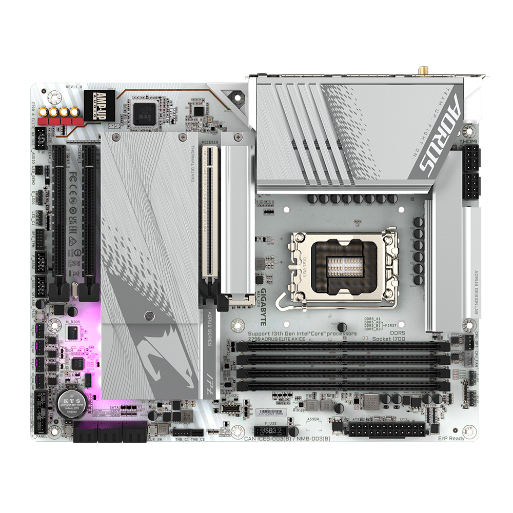 Moterboard Gigabyte Z790 Aorus Elite AX Ice S1700 DDR5