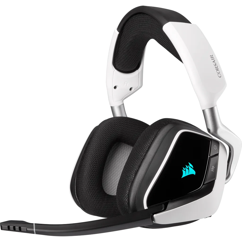 Auricular Inalambrico Corsair VOID RGB Elite Surround Blanco