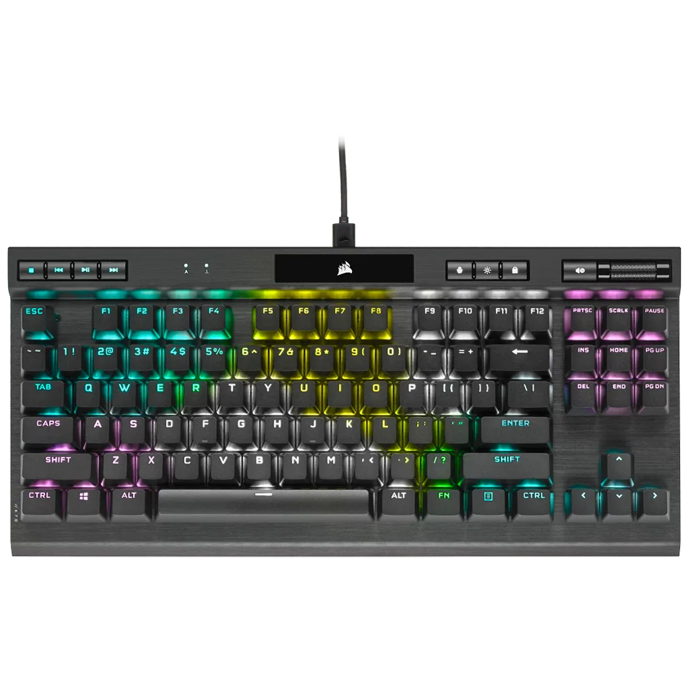 Teclado Corsair K70 RGB TKL Champion Series Cherry MX Speed Ingles