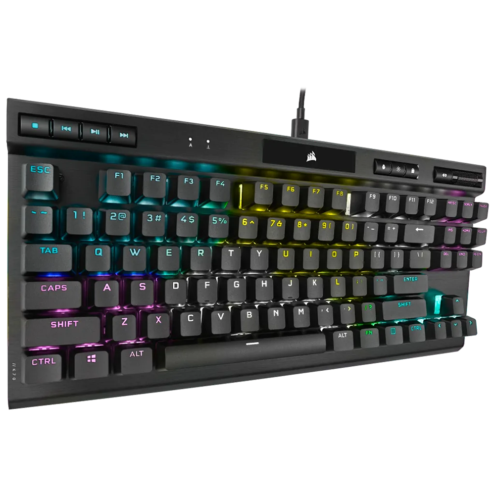 Teclado Corsair K70 RGB TKL Champion Series Cherry MX Speed Ingles