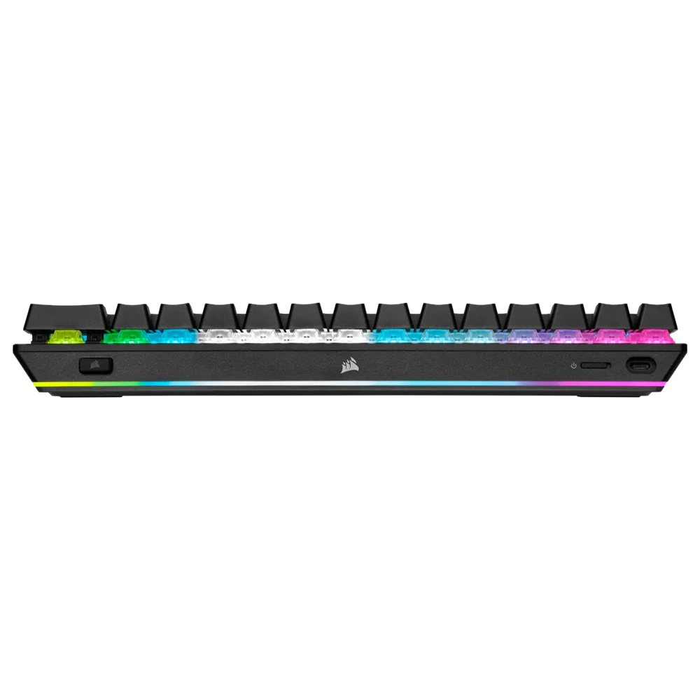 Teclado Corsair K70 Pro Mini Wireless RGB 60 Cherry MX Black PBT