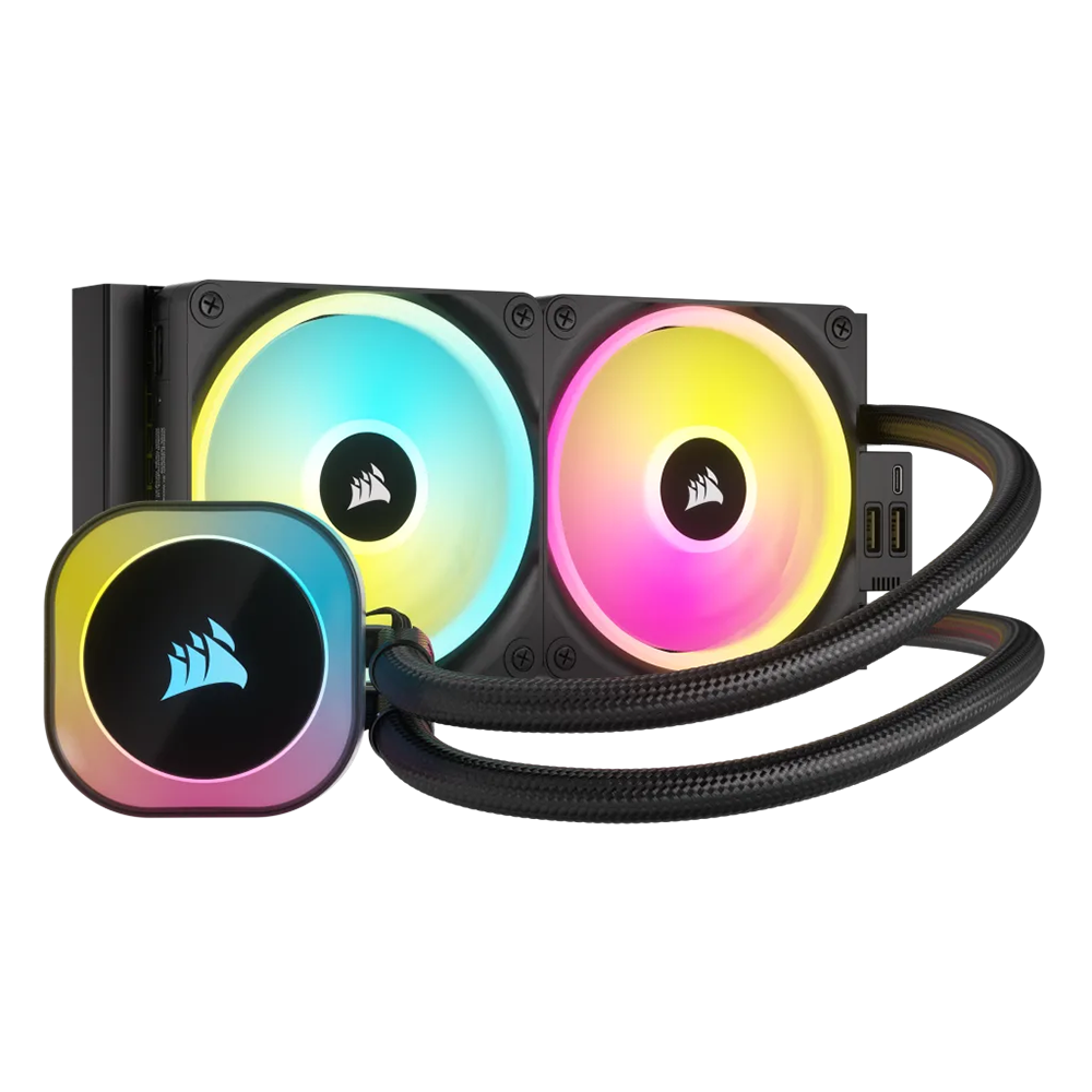 Water Cooler Corsair Icue H100l  RGB AIO 240