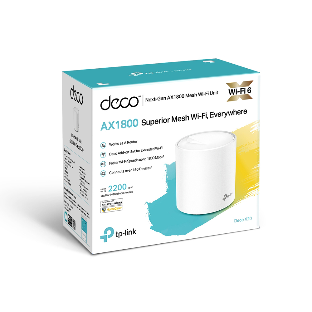 Access Point TP-Link Deco X20 Mesh AX1800 Wifi 6