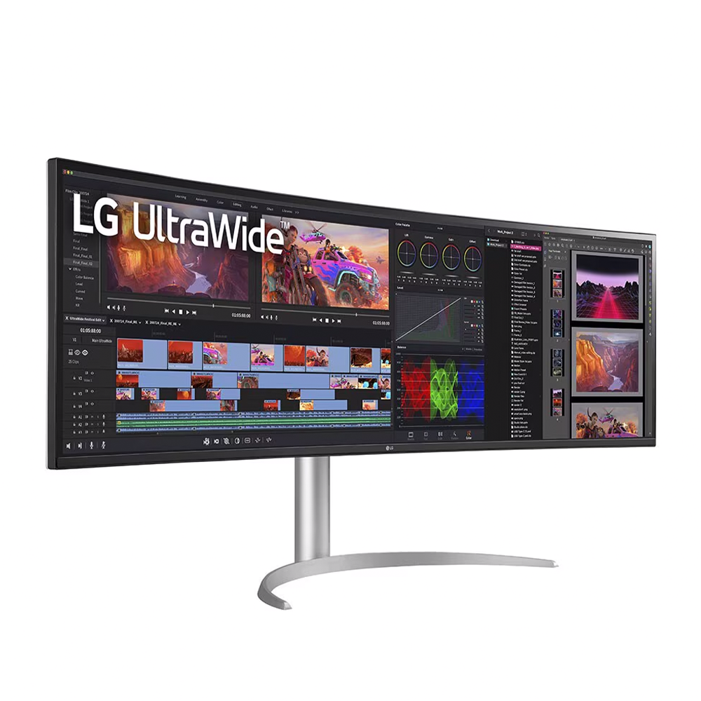 Monitor LG 49 Ultrawide 49WQ95C-W Curvo 144Hz