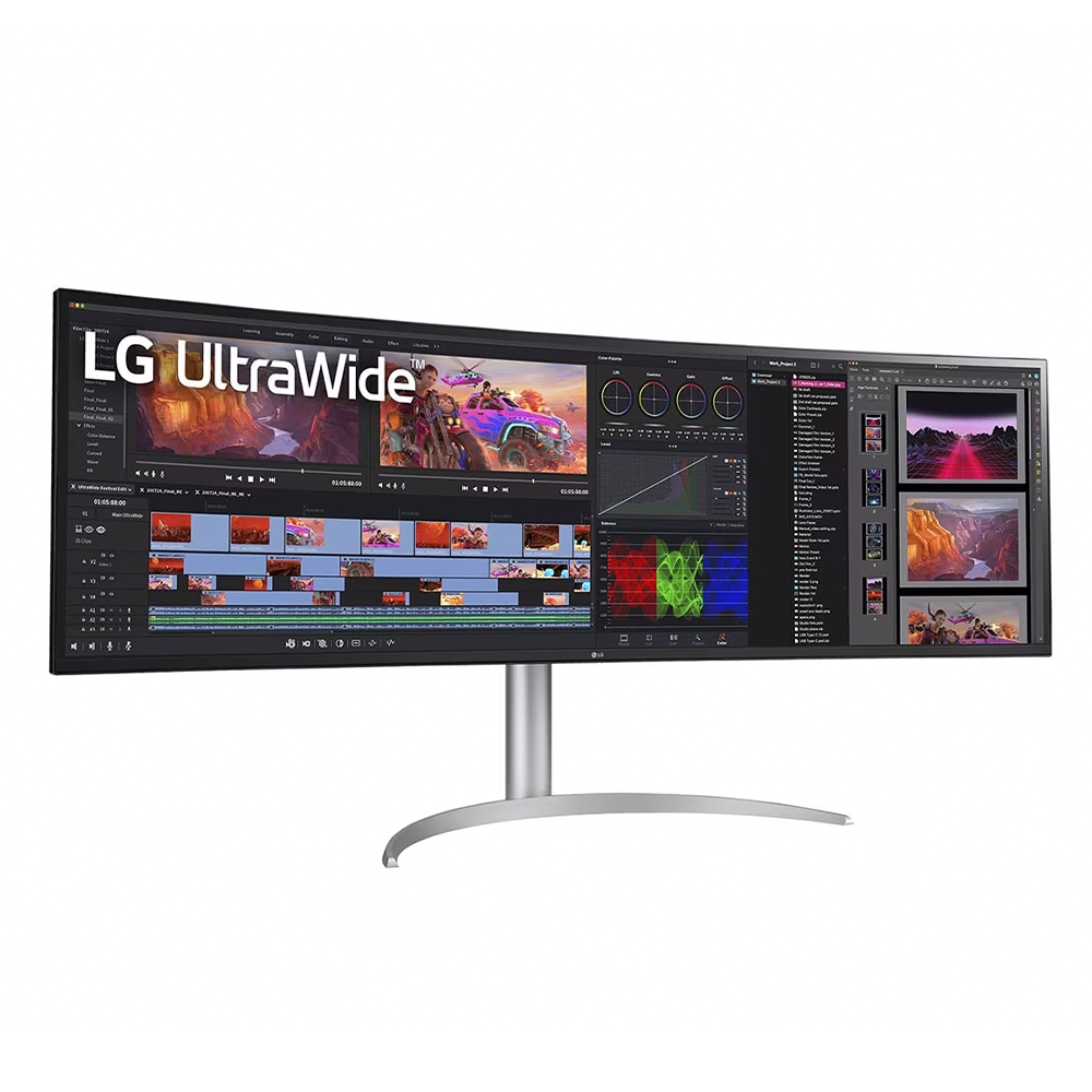 Monitor LG 49 Ultrawide 49WQ95C-W Curvo