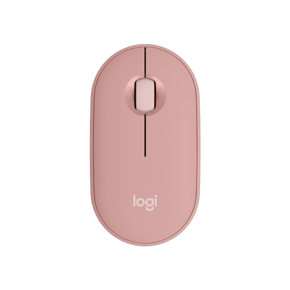 Mouse Inalambrico Logitech Pebble 2 M350S Rose Silent Touch