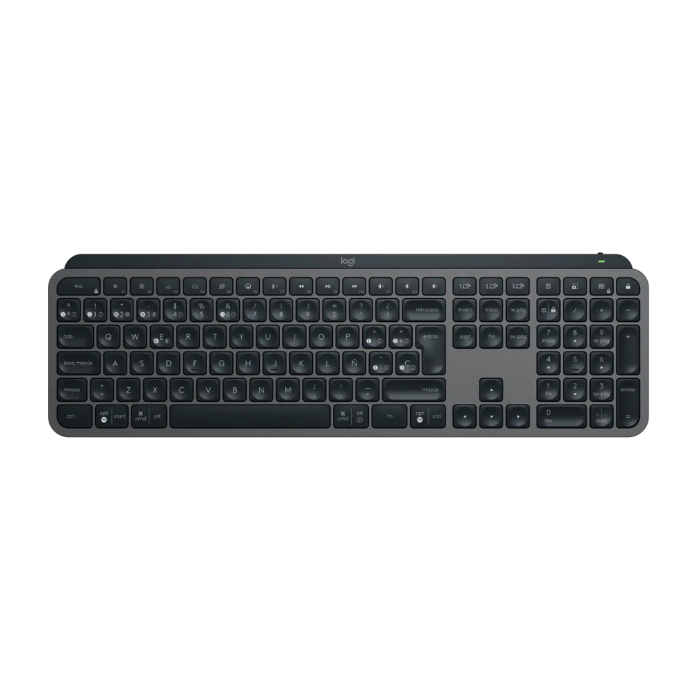 Teclado Inalambrico Logitech MX Keys Mec Graphite SP