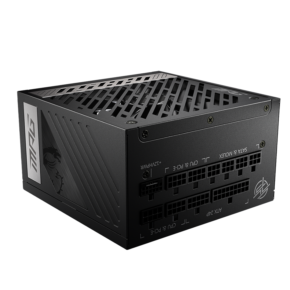 Fuente MSI IMPG 1000W A1000G 80+ Gold Full Modular PCIE 5.0