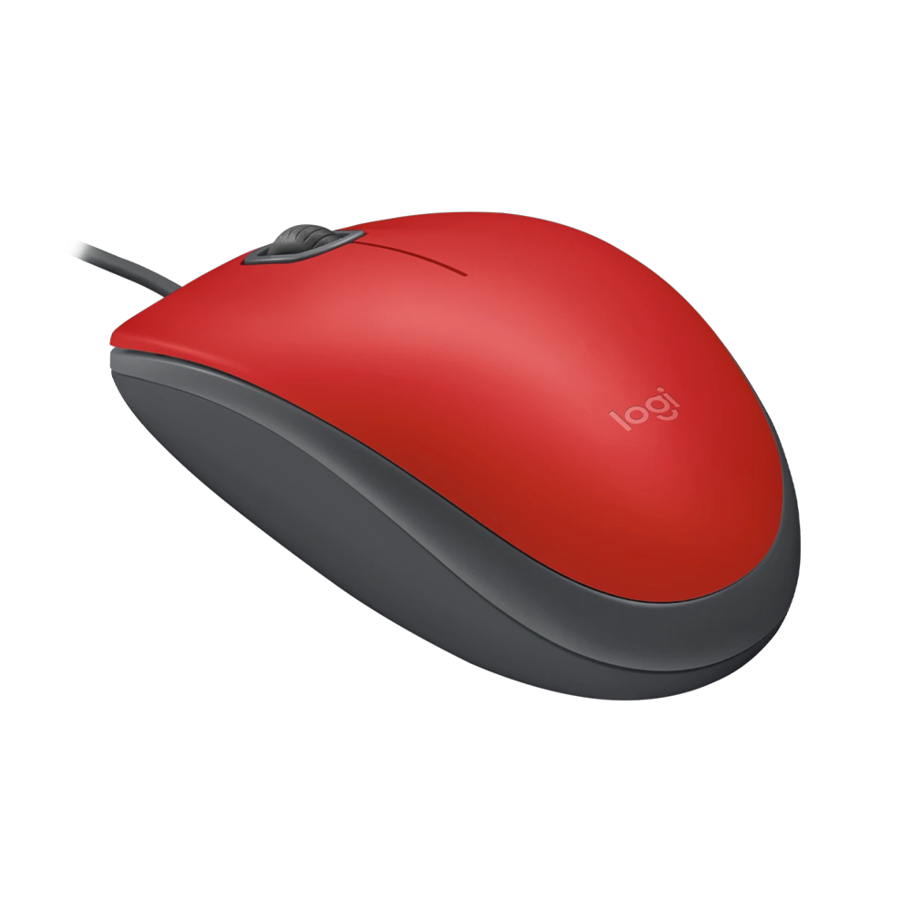 Mouse Logitech M110 Silent Red 2024