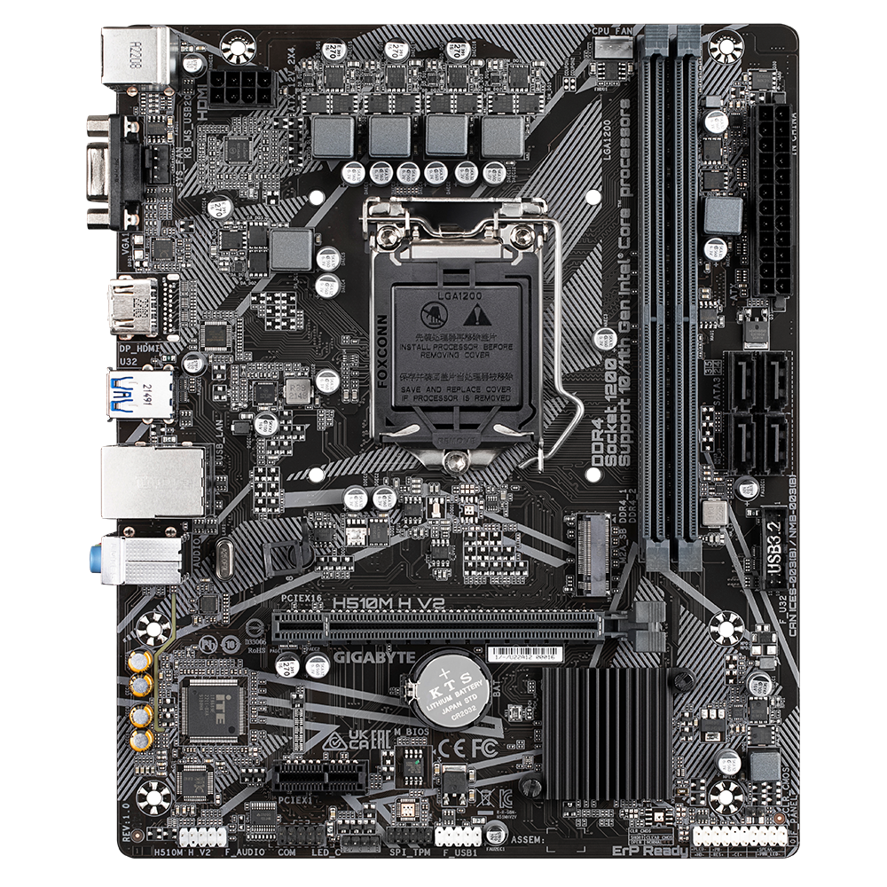 Motherboard Gigabyte H510M H V2 MATX 1200