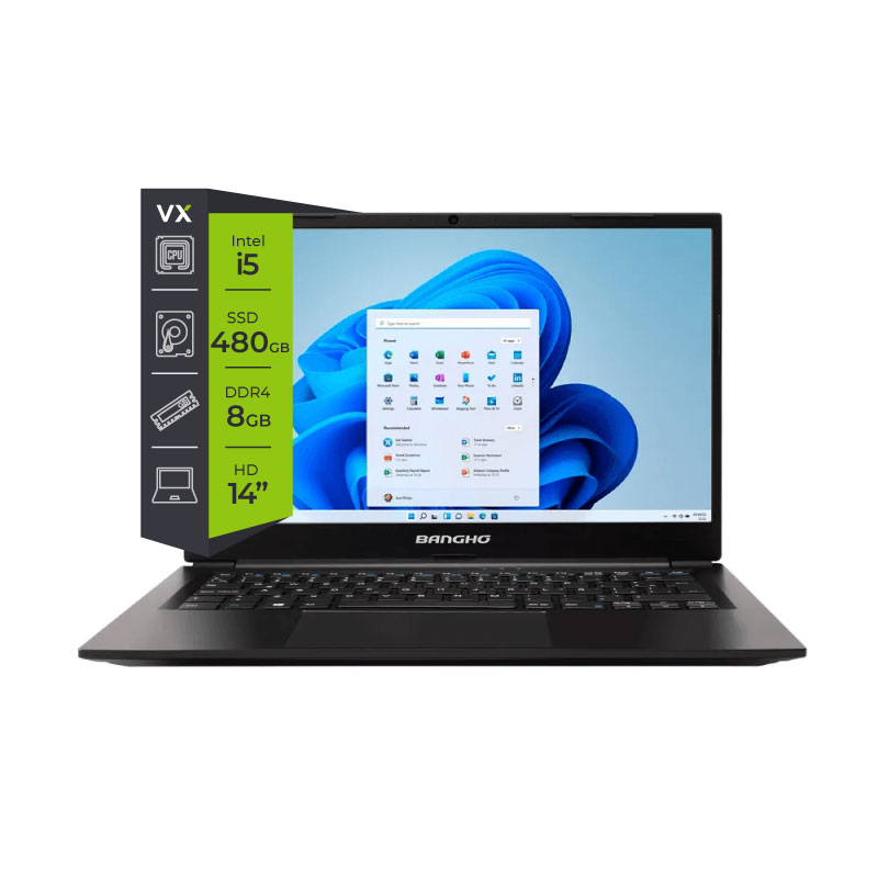 Notebook Bangho MAX L4 i5 1235U 8Gb SSD 480Gb 14 Free