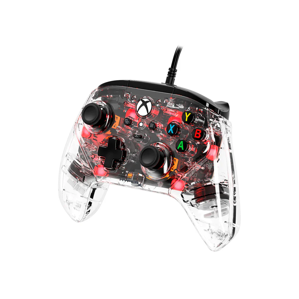 Joystick Hyperx Clutch Gladiate RGB Transparente XBOX