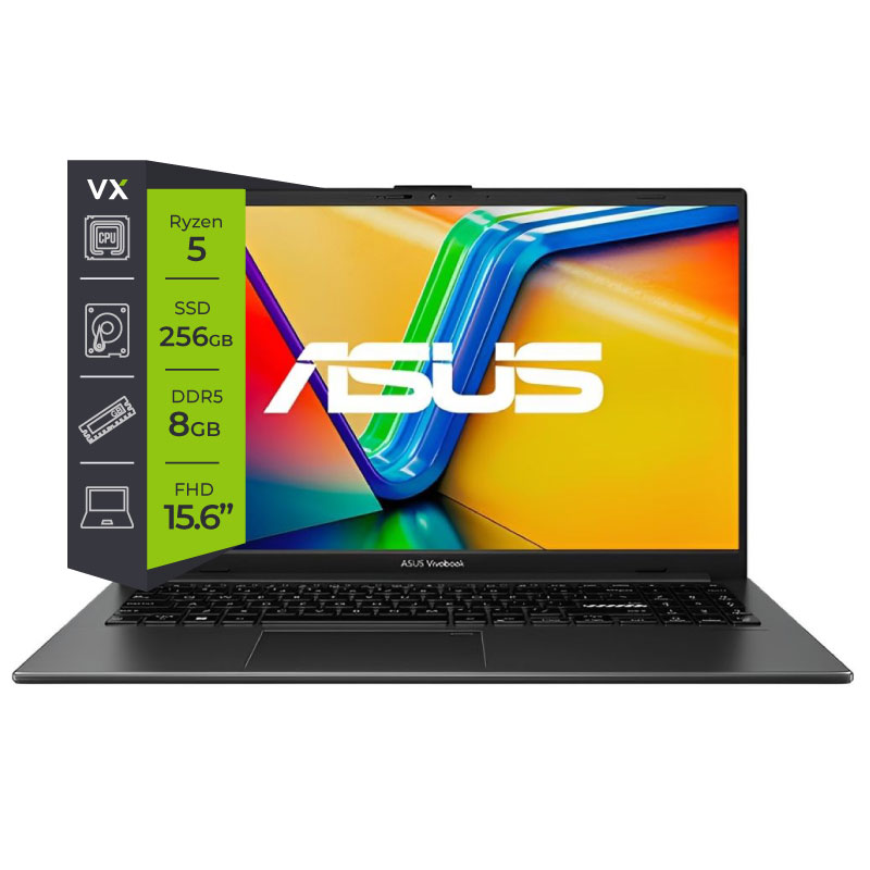 Notebook Asus Vivobook GO Ryzen 5 7520U 8Gb SSD 256Gb 15.6 W11