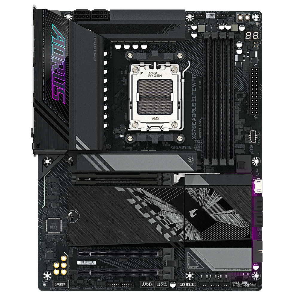 Motherboard Gigabyte X870E Aorus Elite Wifi 7 AM5 DDR5