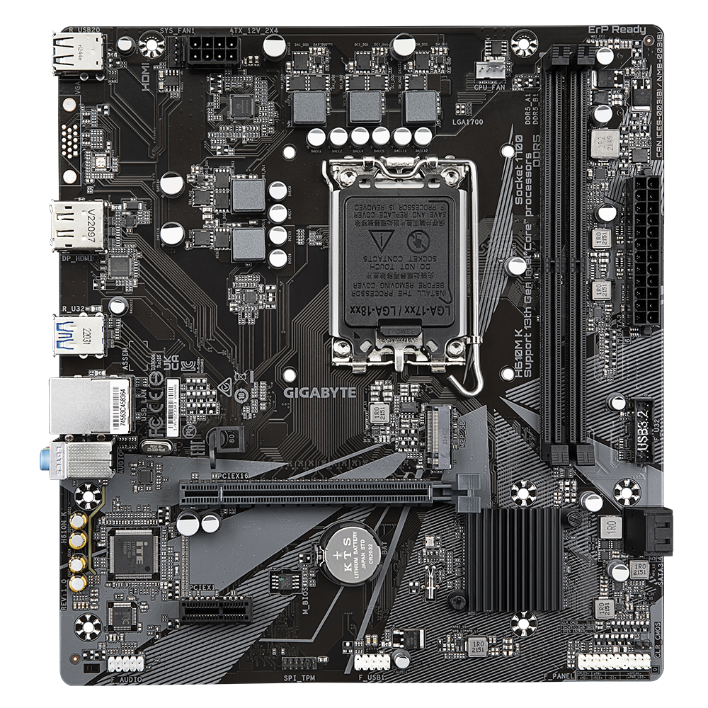 Motherboard Gigabyte H610M K DDR5 LGA1700