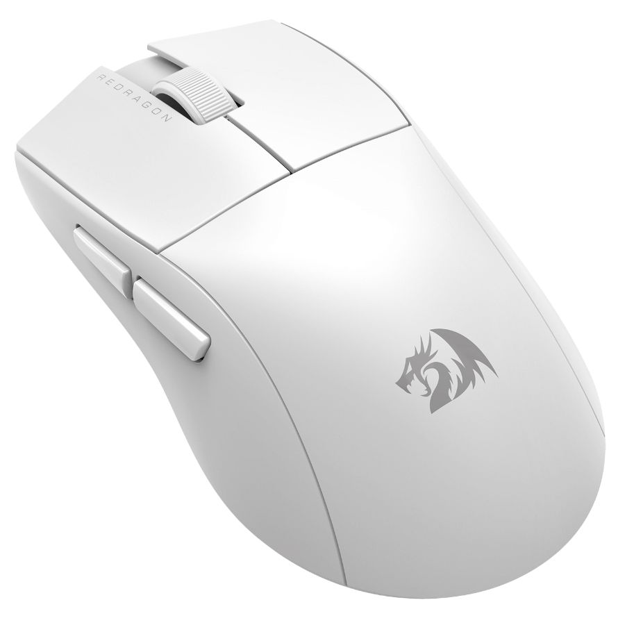 Mouse Inalambrico Redragon K1ng Pro M916p 4K Blanco