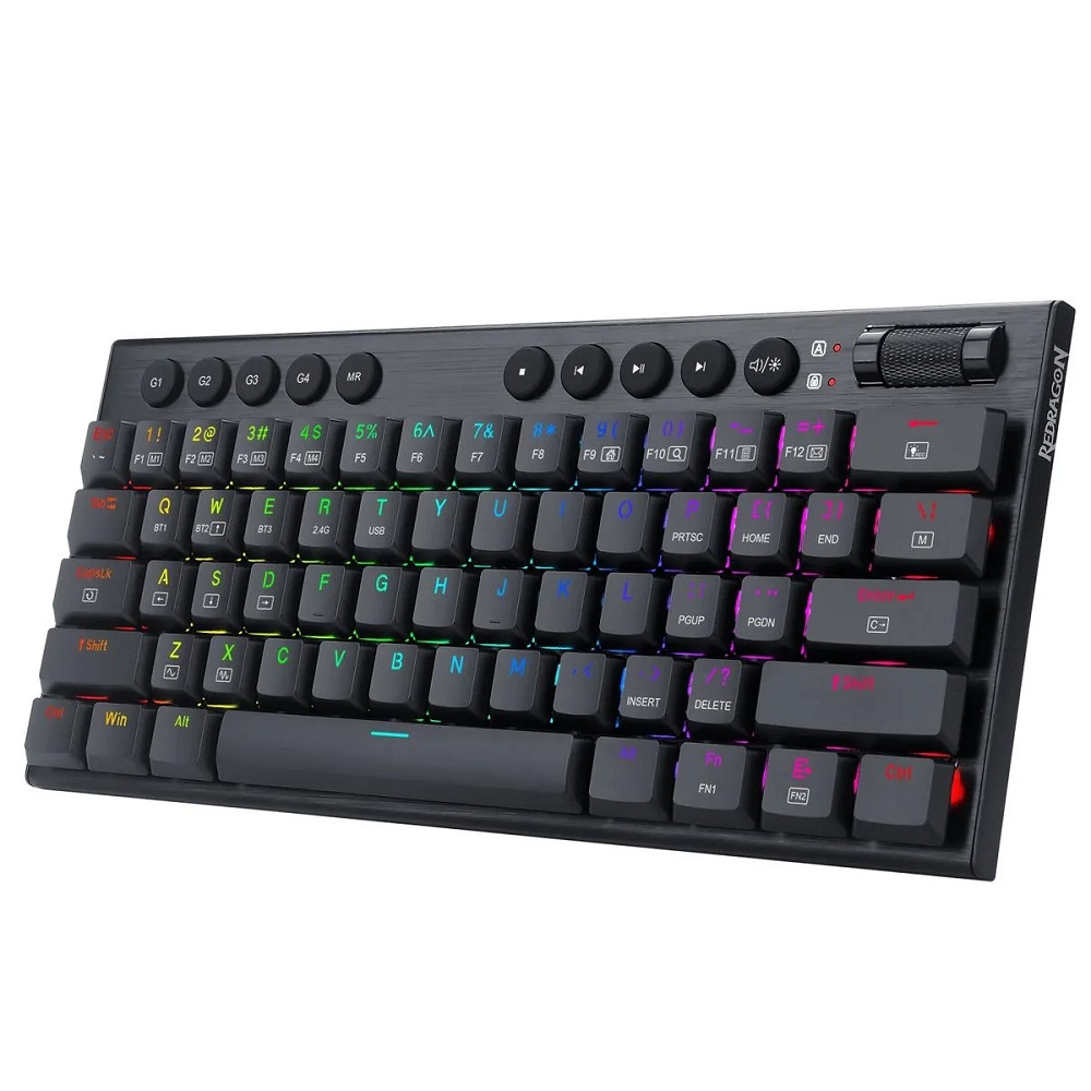 Teclado Inalambrico Redragon Horus Mini Pro Red Switch Ingles