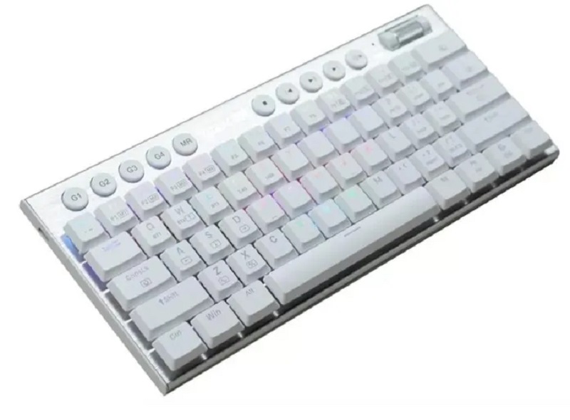 Teclado Inalambrico Redragon Horus Mini Pro Red Switch Blanco Ingles