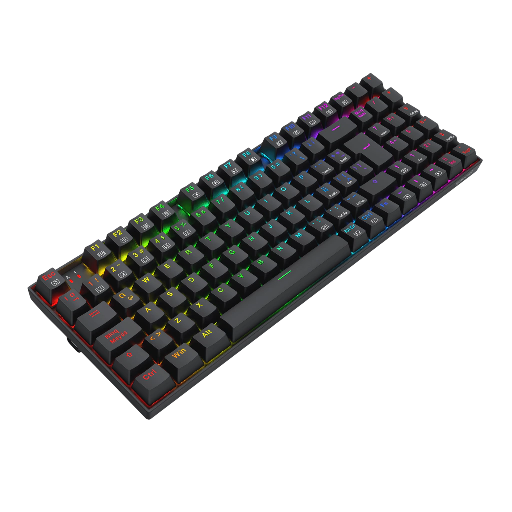 Teclado Redragon Ziggs Red Switch 94 Teclas Esp