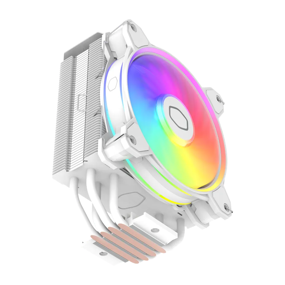 Fan Cooler CPU Cooler Master Hyper 212 Halo White