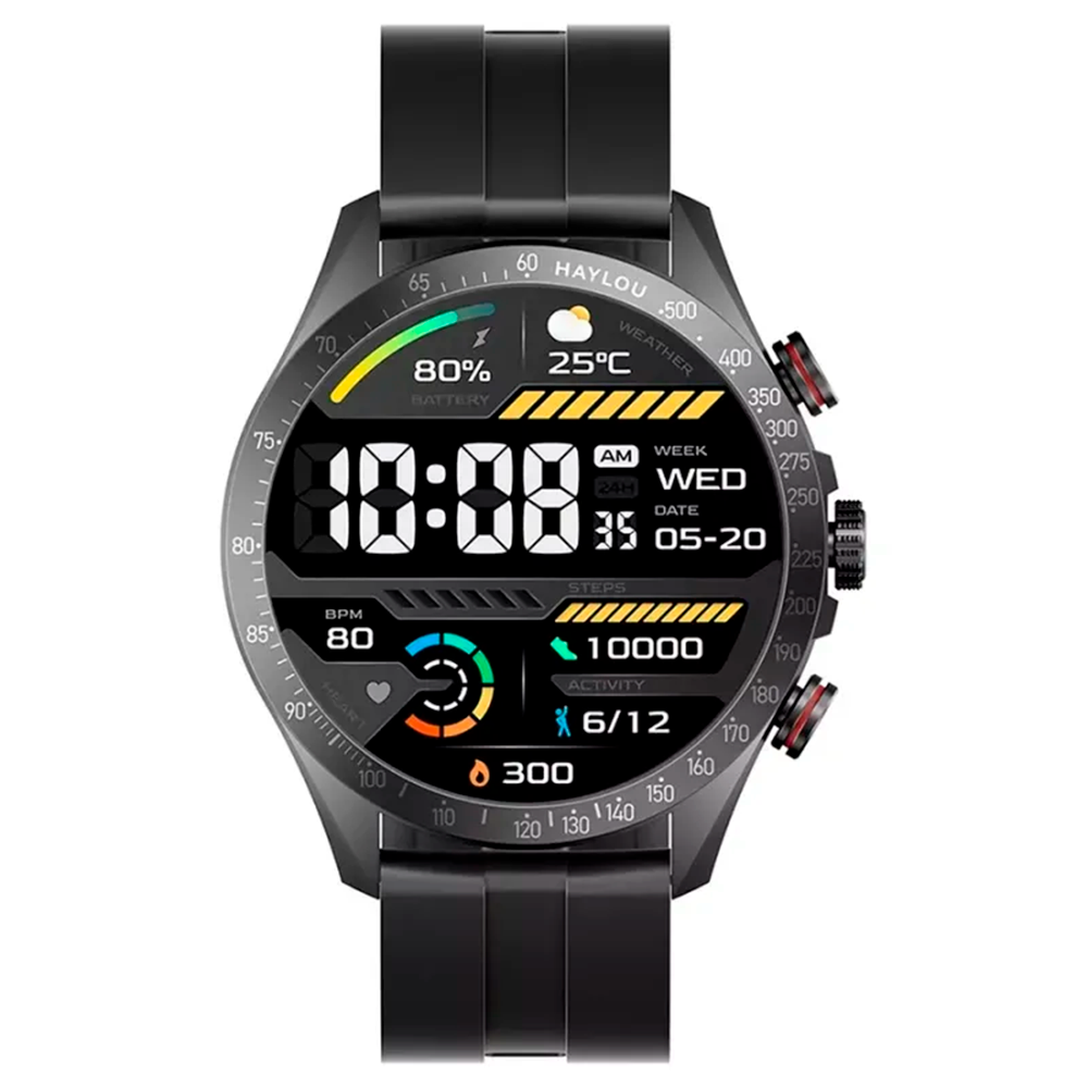 Reloj Smartwatch Haylou Solar Pro LS18 Black