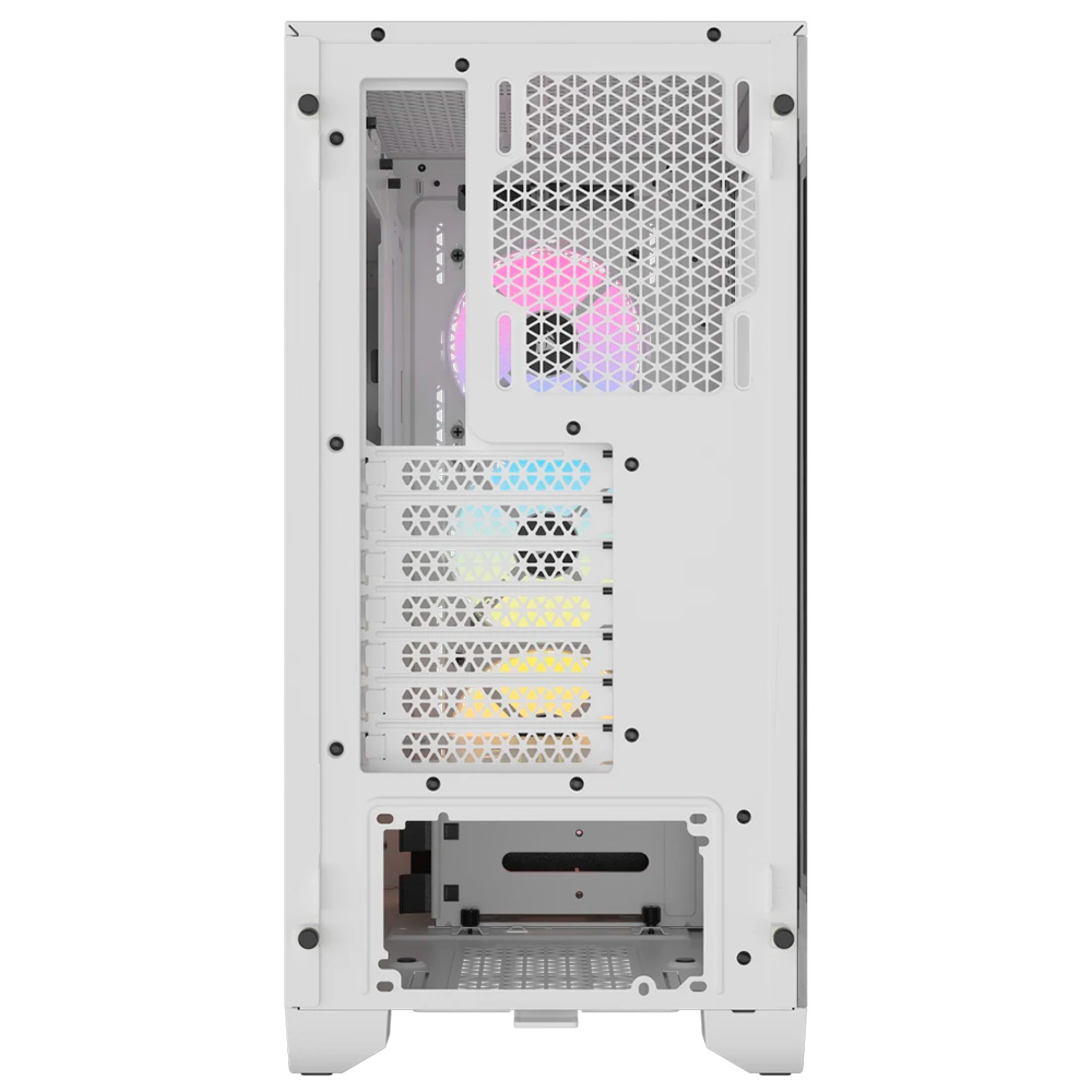 Gabinete Corsair 3000D TG RGB Airflow C/Cooler X3 White