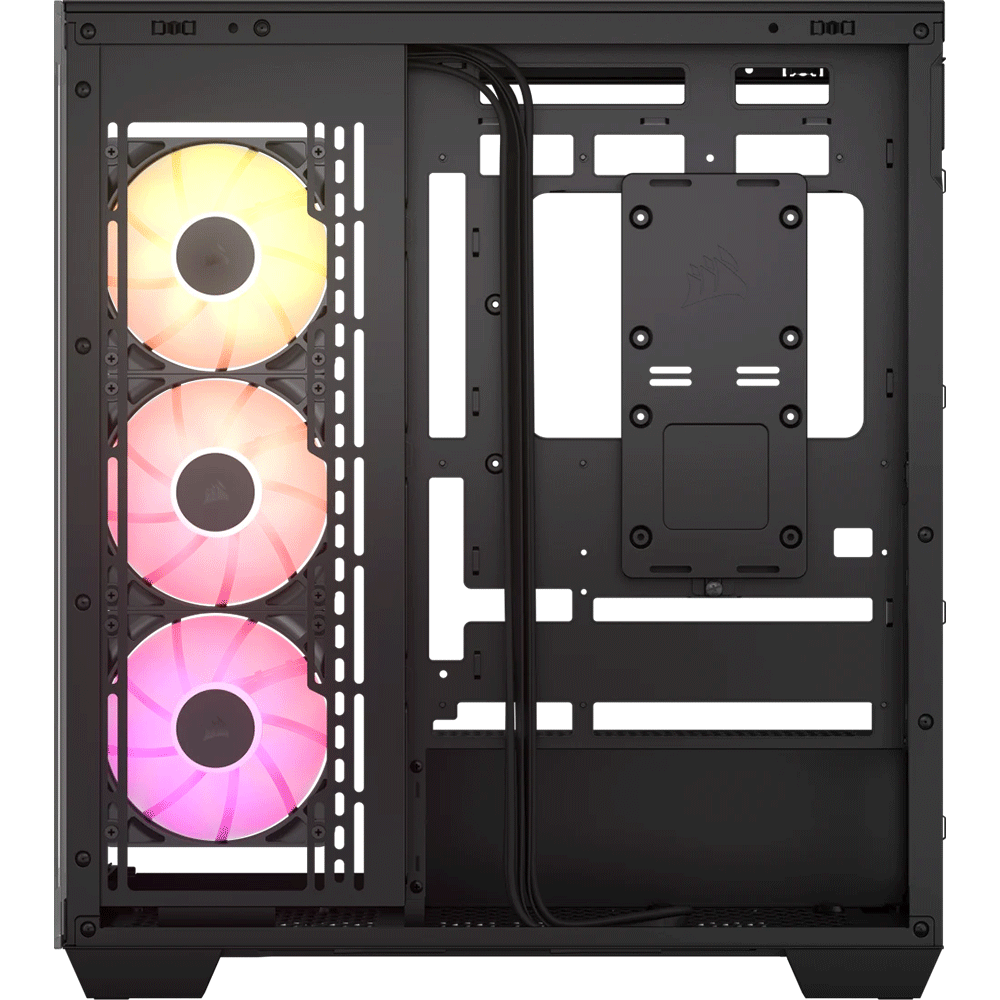 Gabinete Corsair 3500X TG ARGB C/Cooler x3 Black