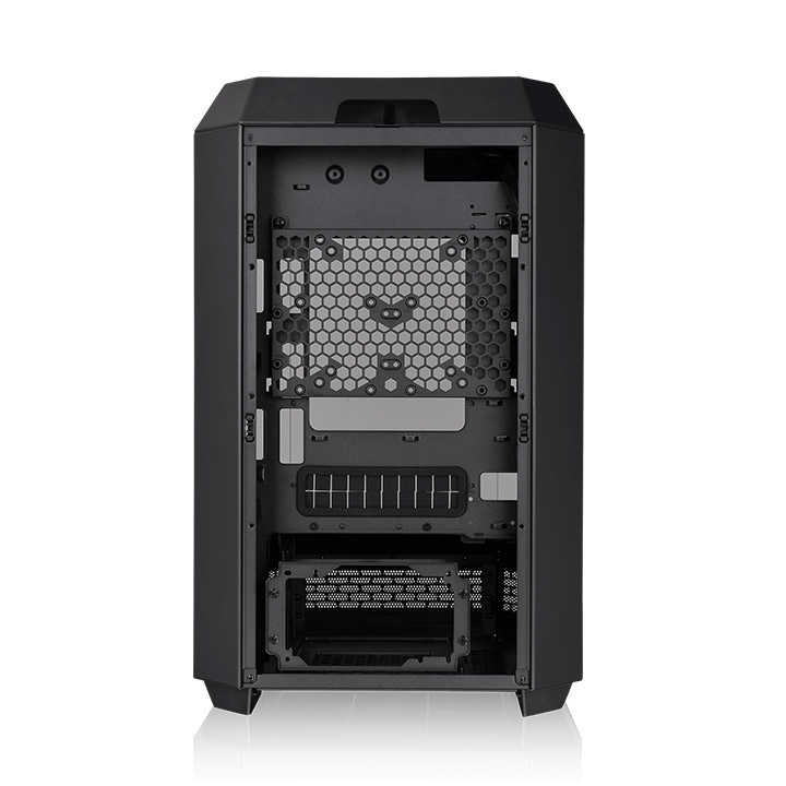 Gabinete Thermaltake The Tower 300 TG C/Coolers x2 Black