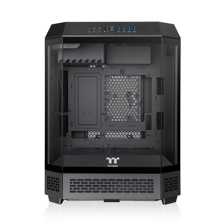 Gabinete Thermaltake The Tower 600 TG C/Coolers x2 ARGB Black