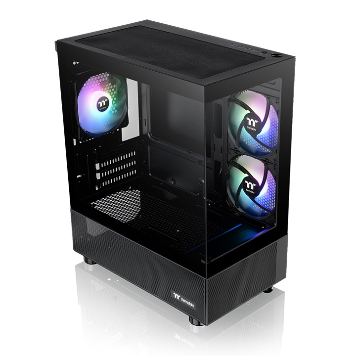 Gabinete Thermaltake View 170 TG C/Coolers x3 ARGB Black