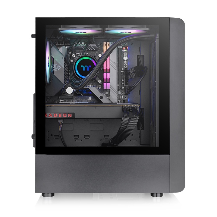 Gabinete Thermaltake S200 TG C/Coolers x4 ARGB Black