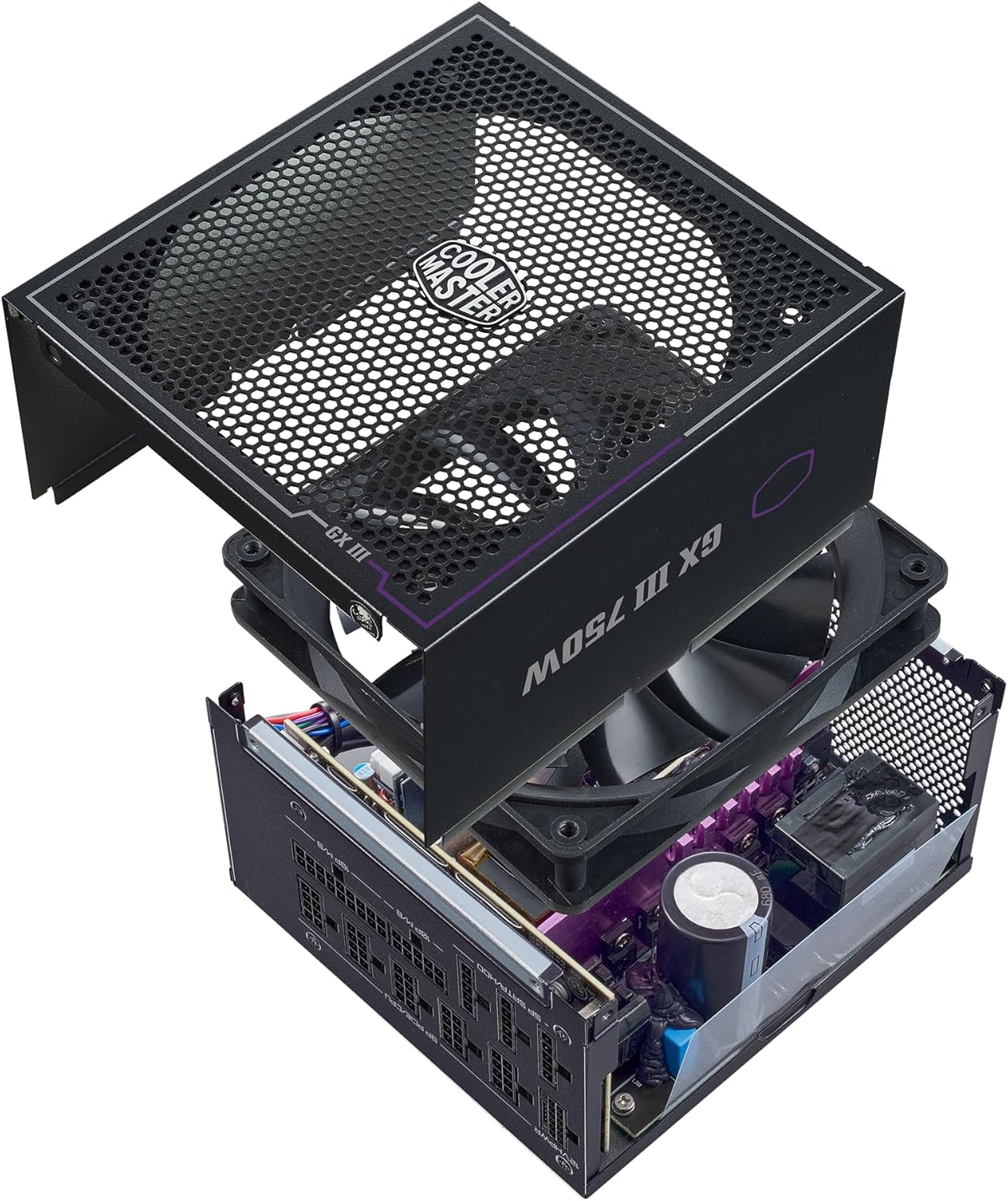 Fuente Cooler Master 750w GX3 80+ Gold Full Modular PCIE 5.0 Ready